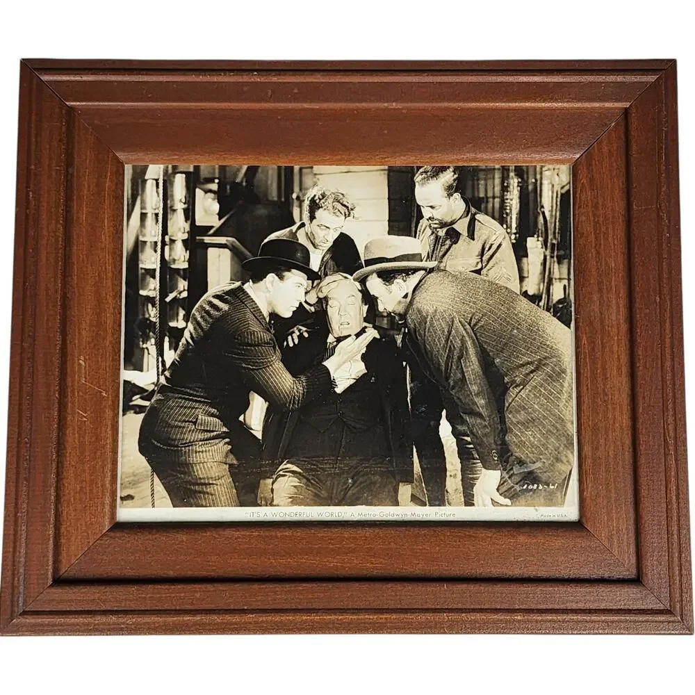 Nat Pendleton GUY KIBBEE MGM IT'S A WONDERFUL WORLD 1939 Photo Made In USA